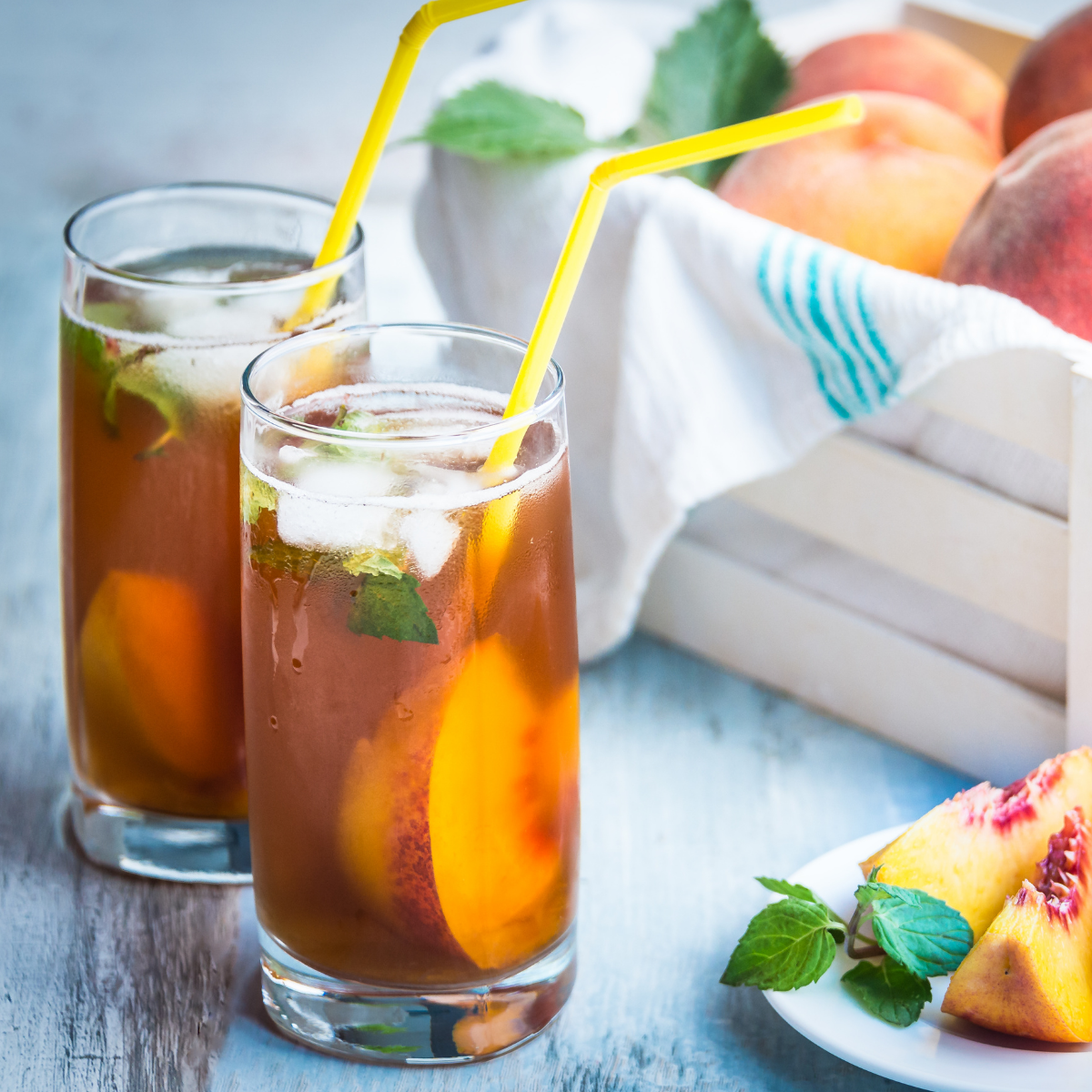Refreshing Olive Garden Peach Iced Tea - CopyKat Recipes