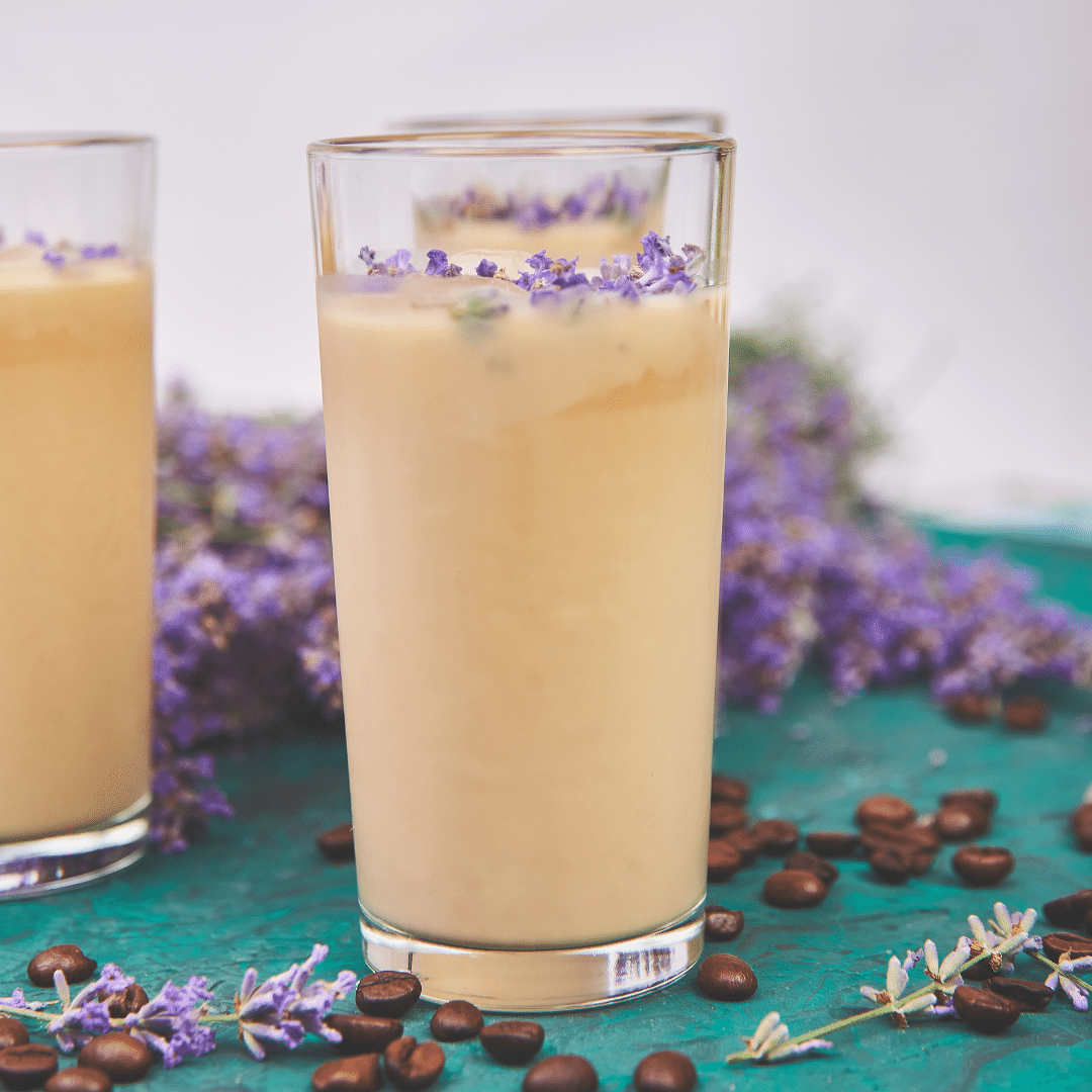 Honey Lavender Iced Latte