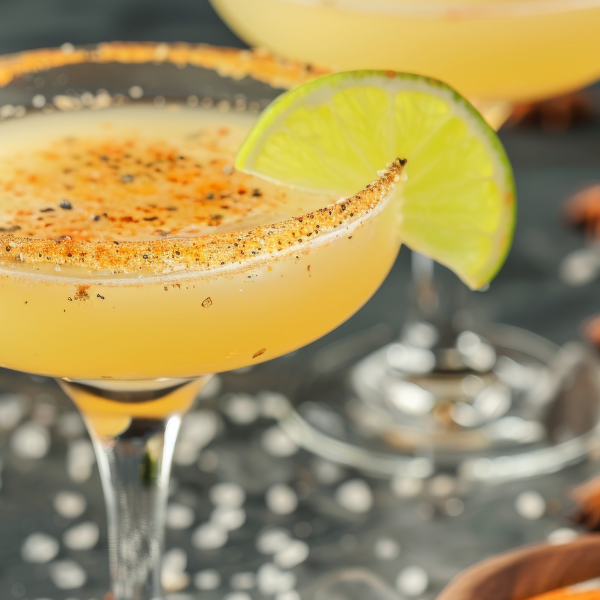 Skinny Spicy Agave Margarita