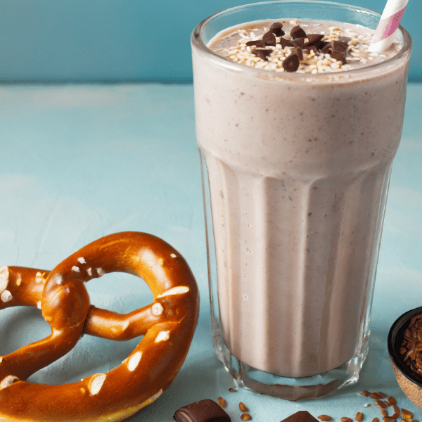 Chocolate Salted Pretzel Protein Shake