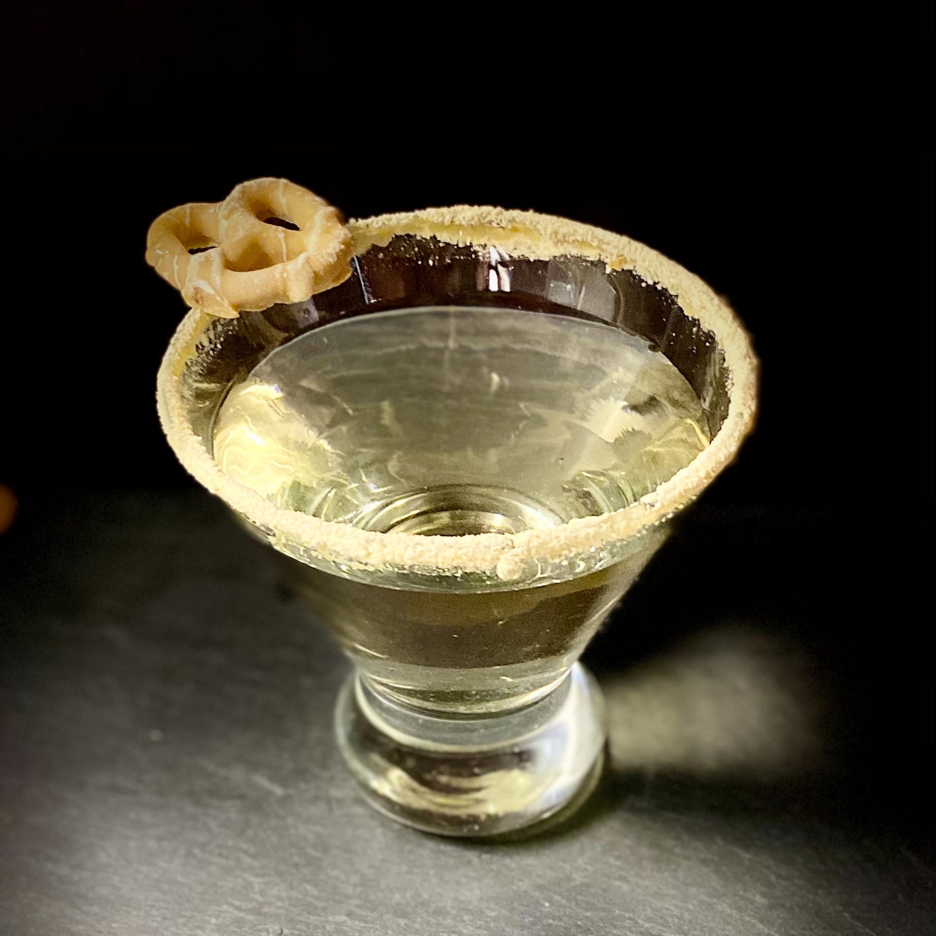 Pumpkin Spice Pretzel Martini