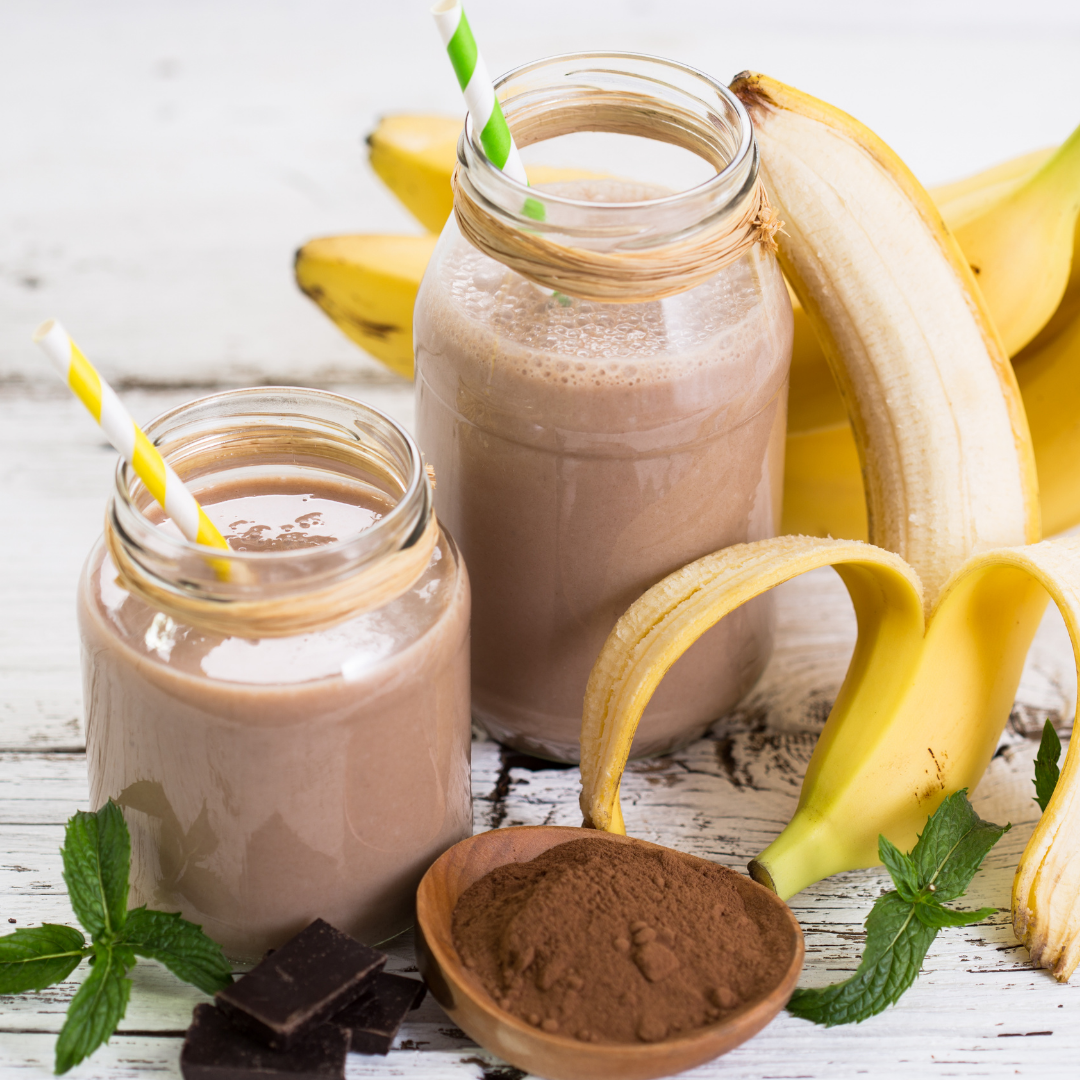 Chocolate Banana Smoothie Ingredients