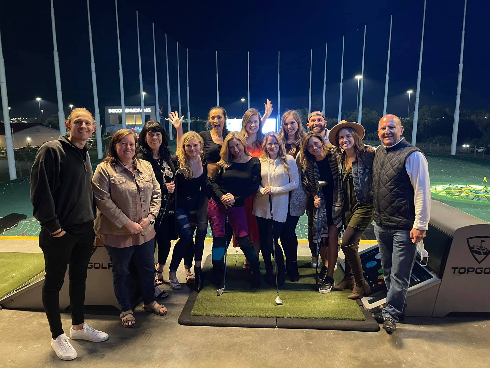 Skinny Mixes takes on TopGolf!