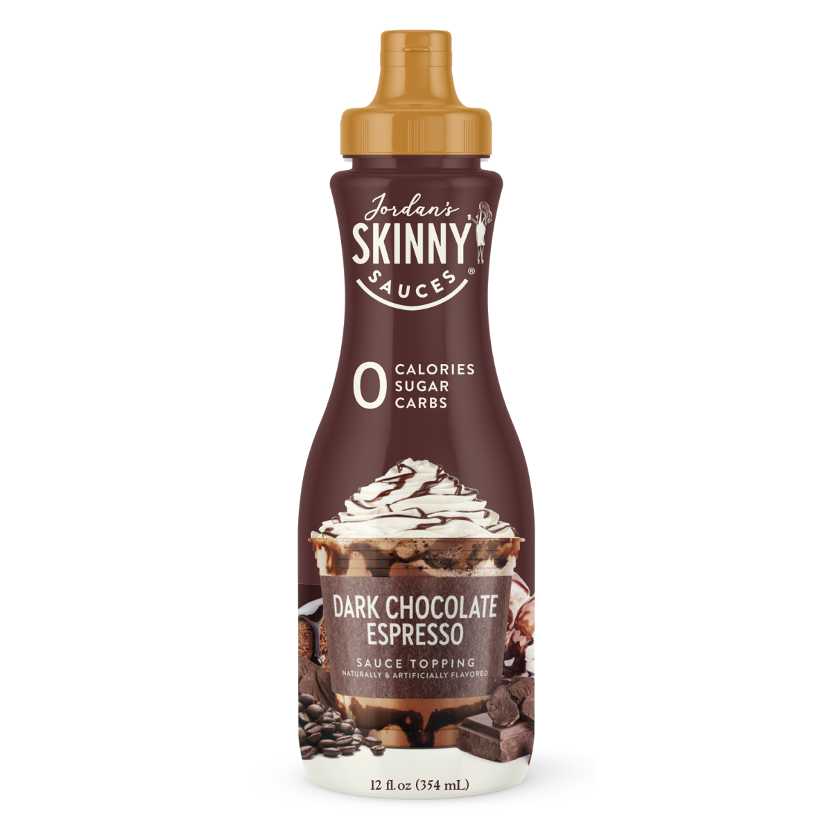 Sugar Free Dark Chocolate Espresso Sauce | Skinny Syrups | Skinny Mixes