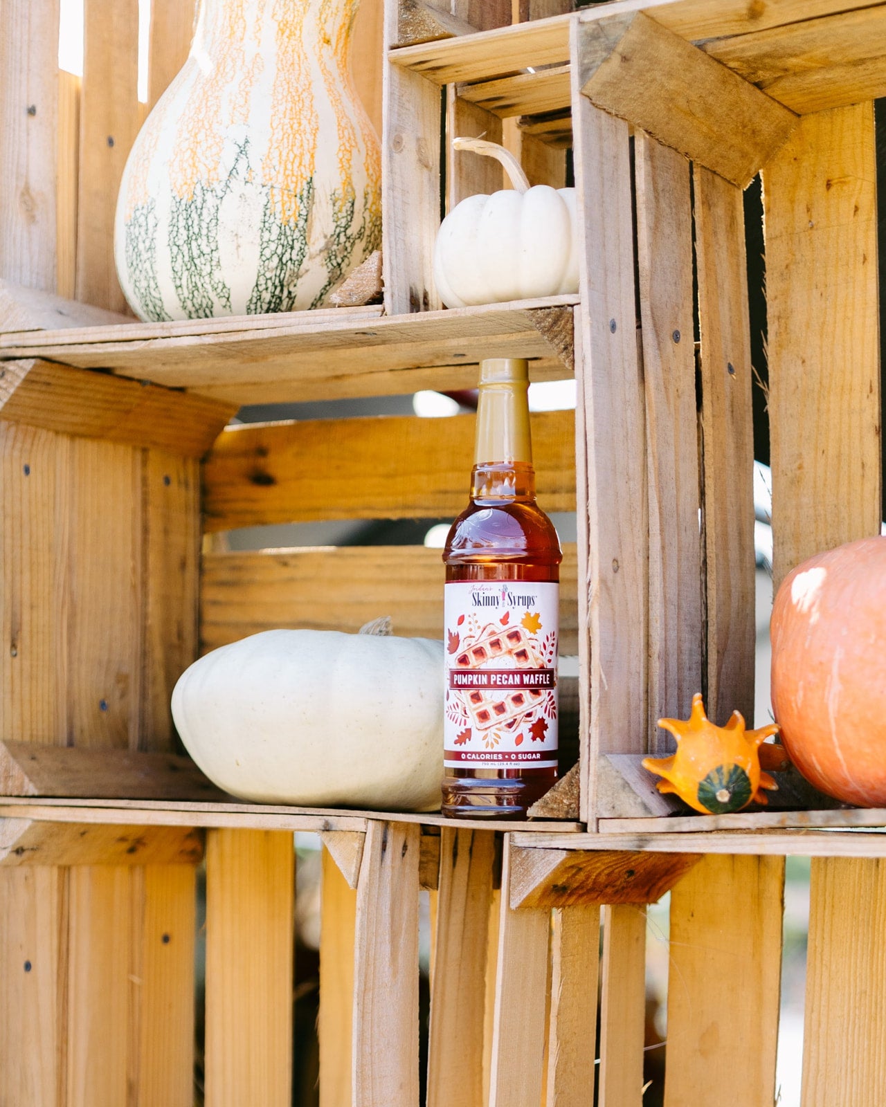 Sugar Free Pumpkin Pecan Waffle Syrup