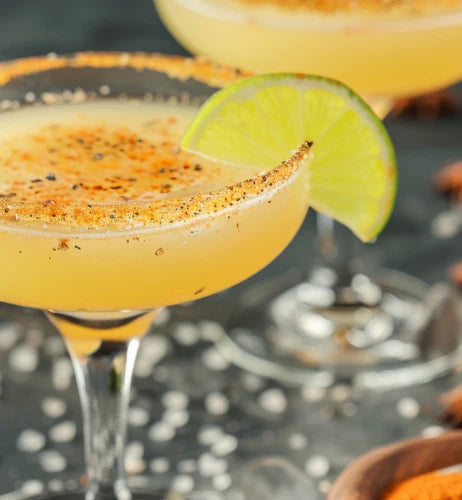 Skinny Spicy Agave Margarita