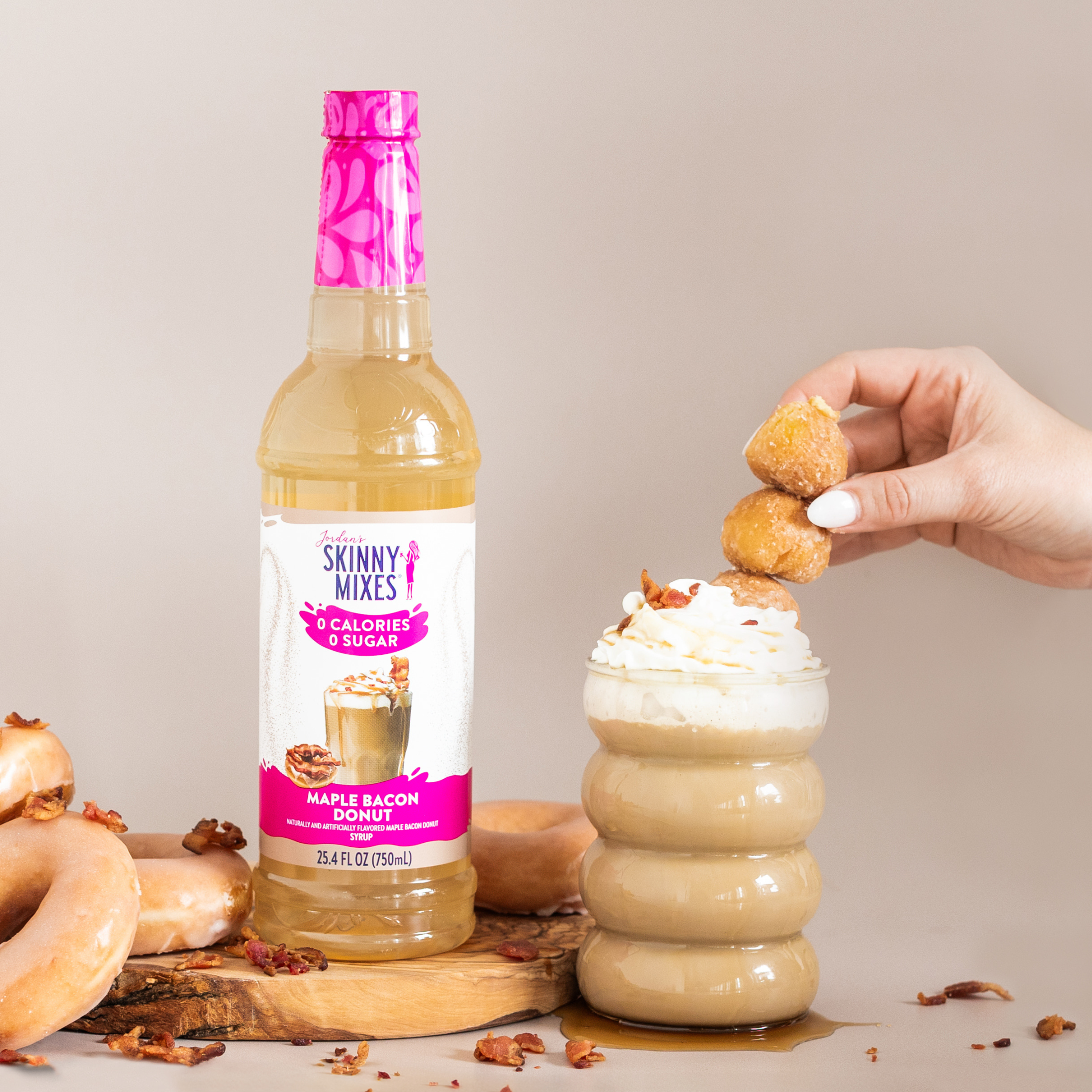 Sugar Free Maple Bacon Donut Syrup