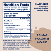 Sugar Free Hazelnut Syrup