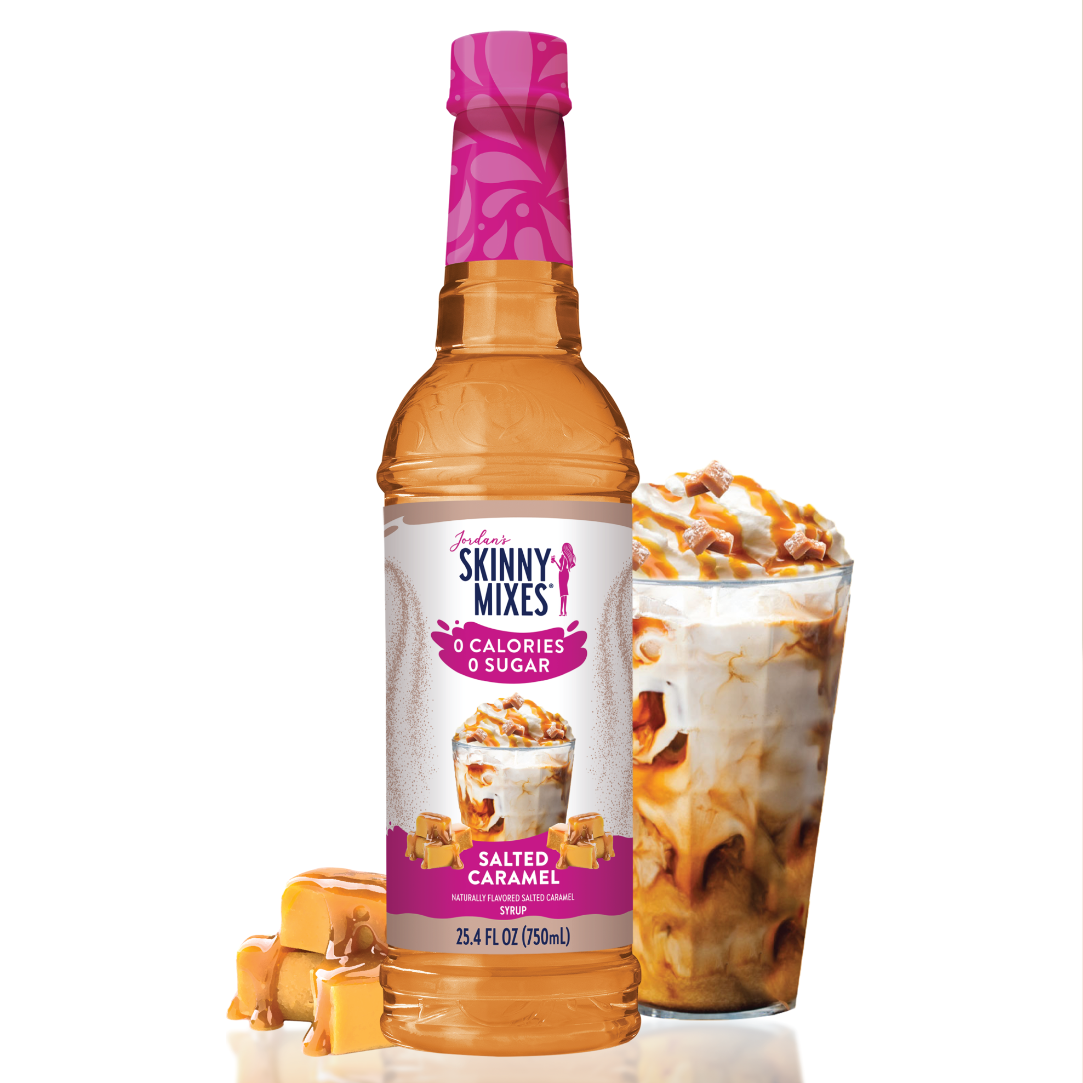 Sugar Free Salted Caramel Syrup | Skinny Syrups | Skinny Mixes