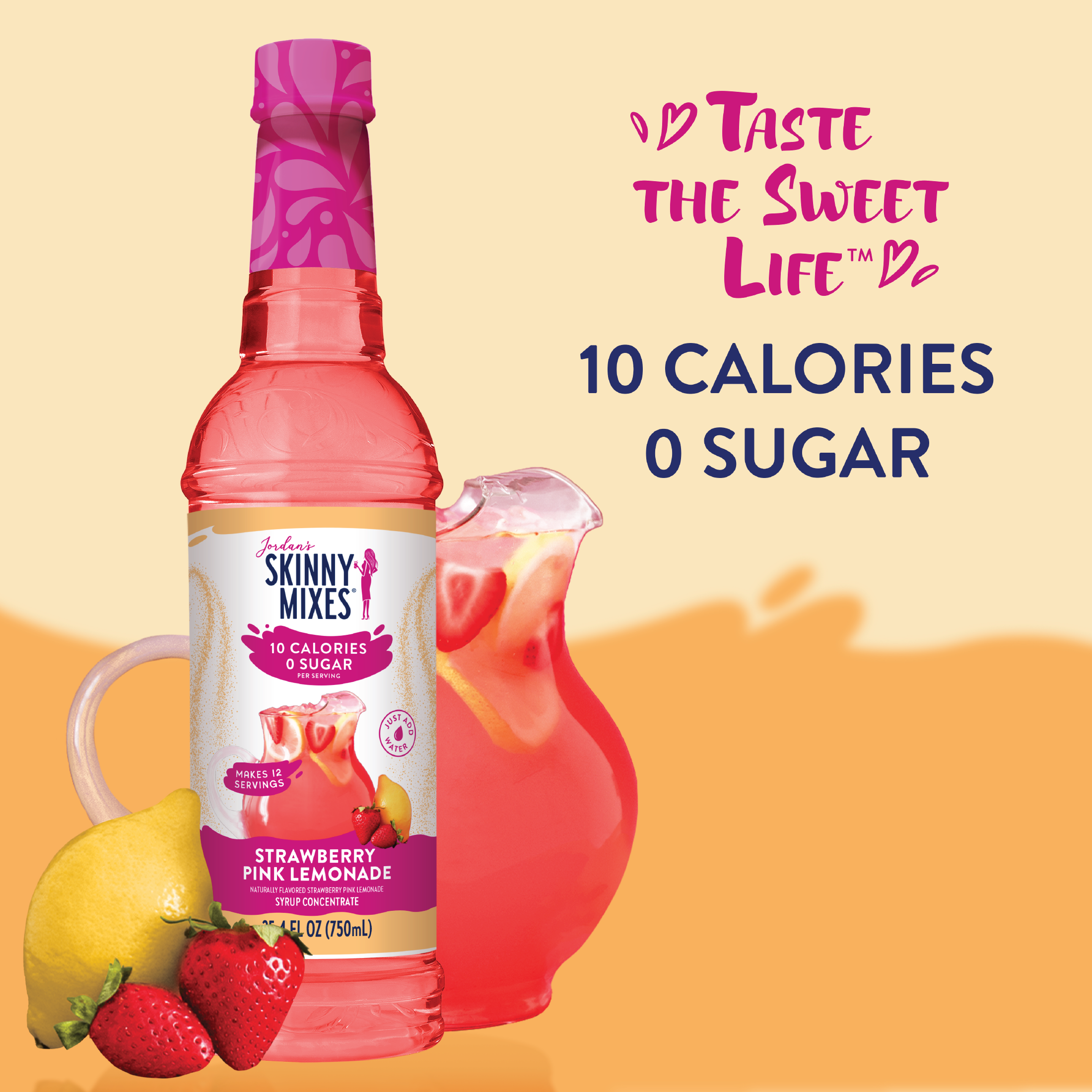 Sugar Free Strawberry Lemonade Concentrate