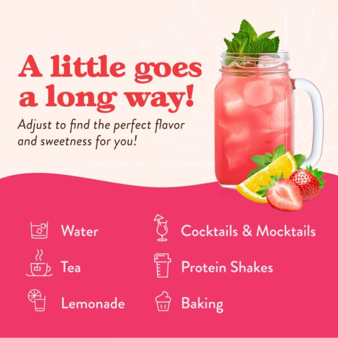 Sugar Free Strawberry Lemonade Concentrate