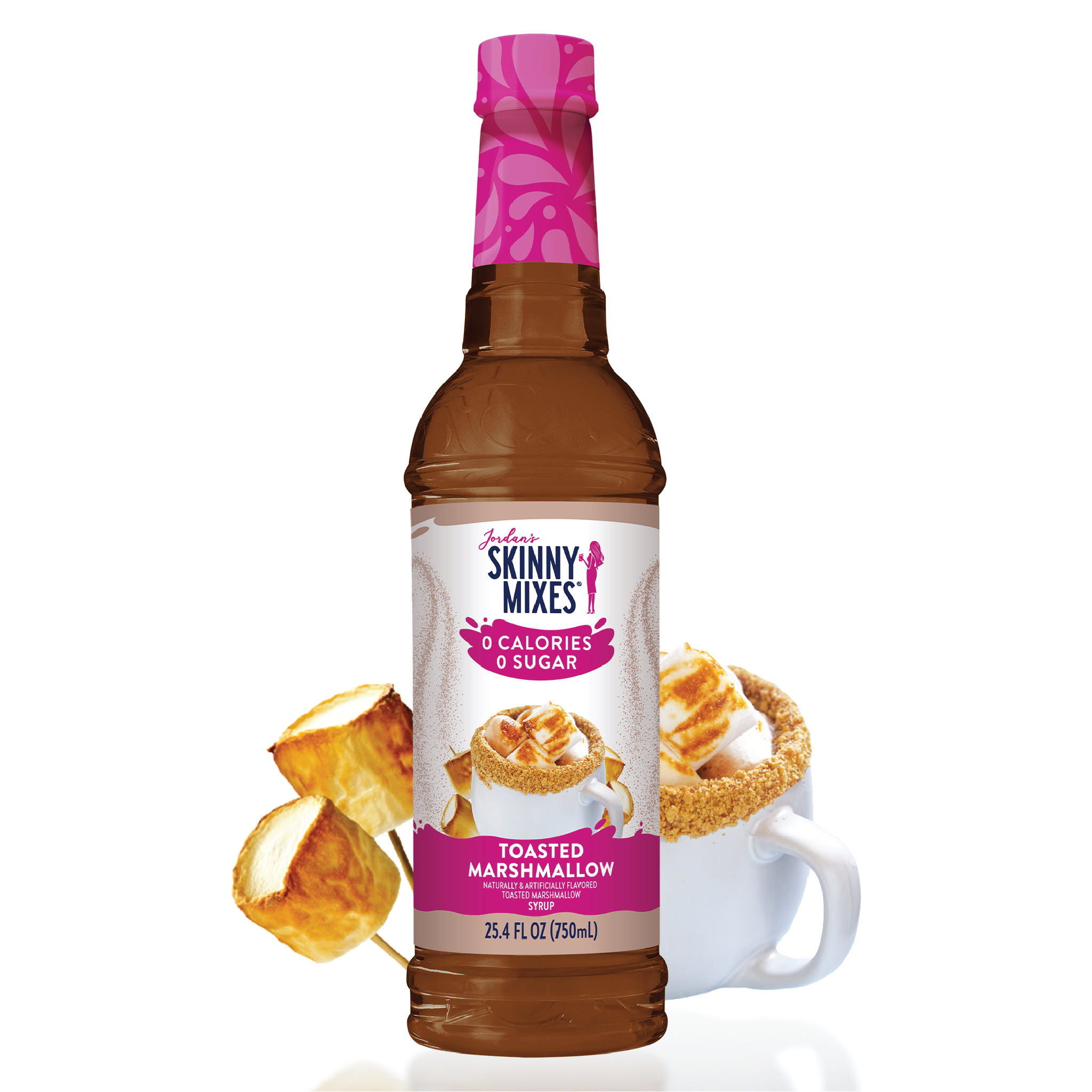 Sugar Free Toasted Marshmallow Syrup | Skinny Syrups | Skinny Mixes