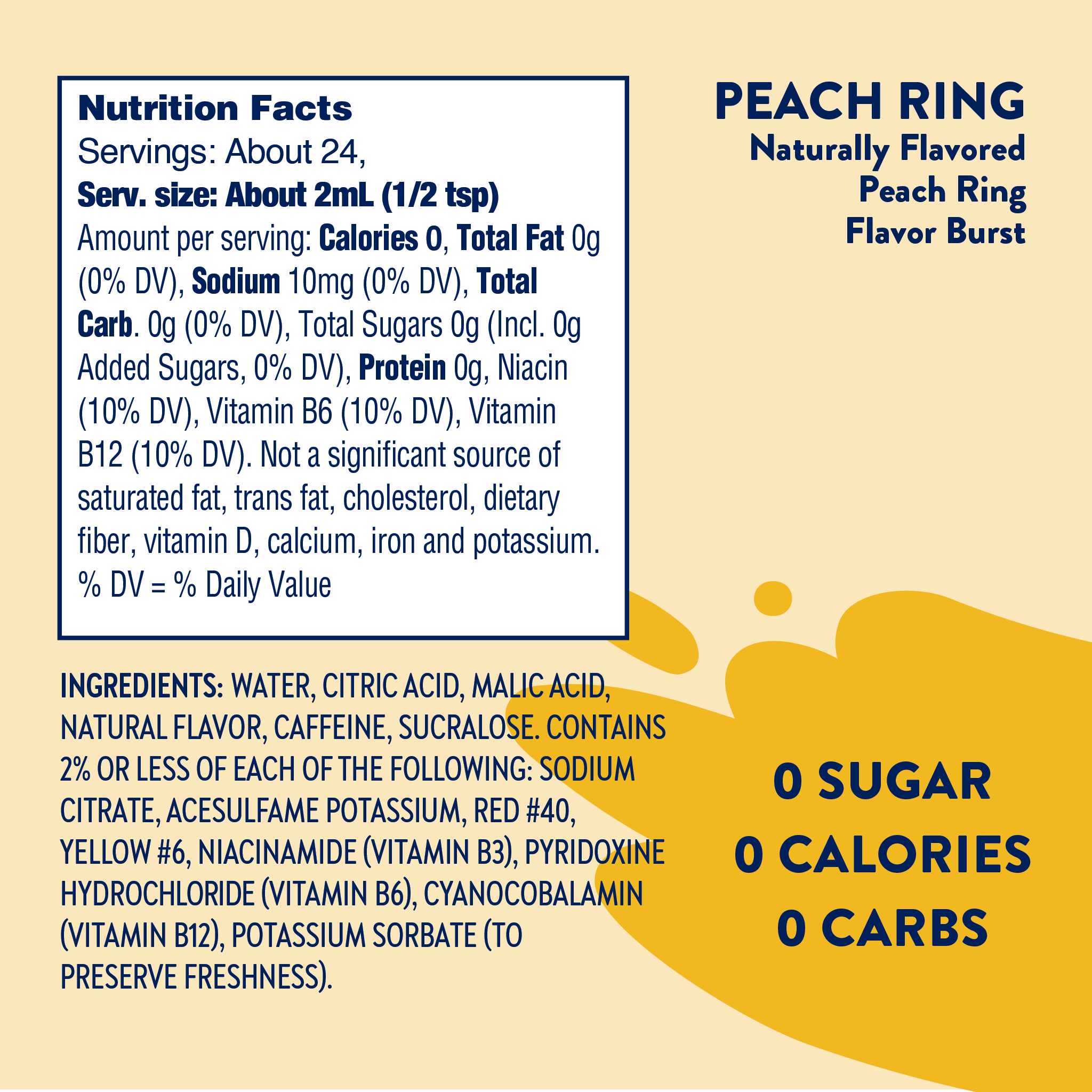 Peach Ring Flavor Burst