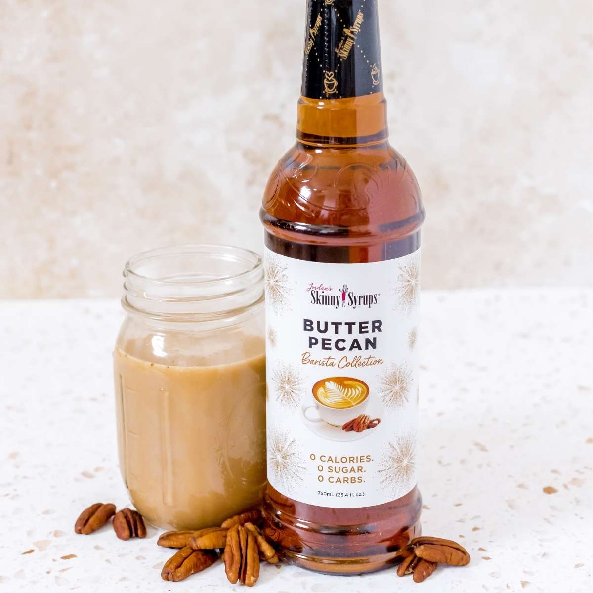 Sugar Free Butter Pecan Syrup - Skinny Mixes