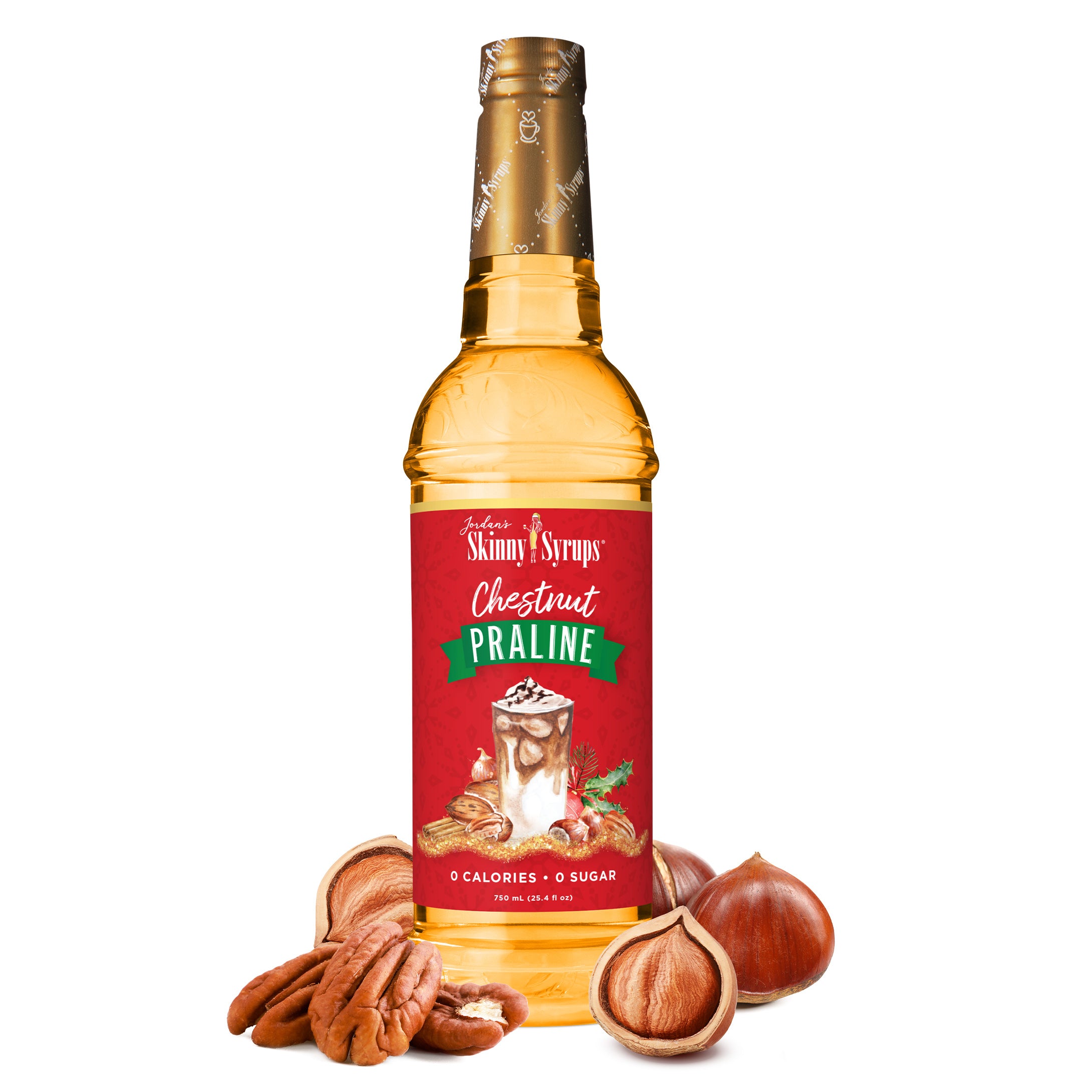 Sugar Free Chestnut Praline Syrup - Skinny Mixes