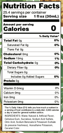 Sugar Free Pineapple Syrup - Skinny Mixes