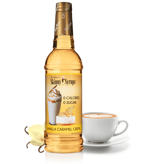 Sugar Free Vanilla Caramel Creme Syrup - Skinny Mixes