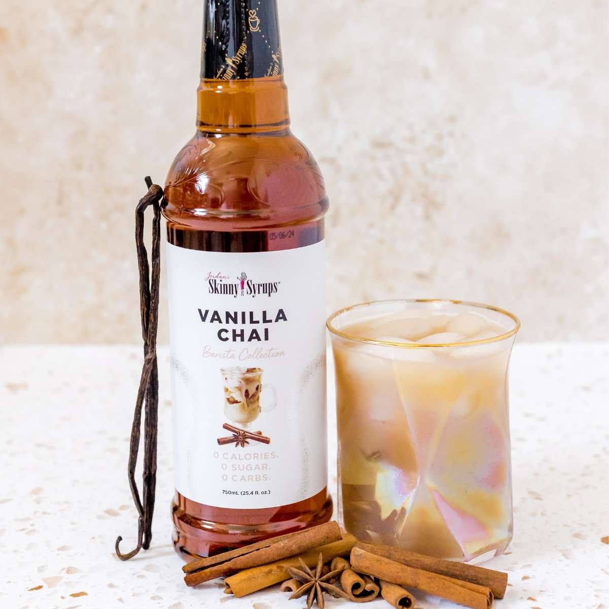 Sugar Free Vanilla Chai Syrup - Skinny Mixes